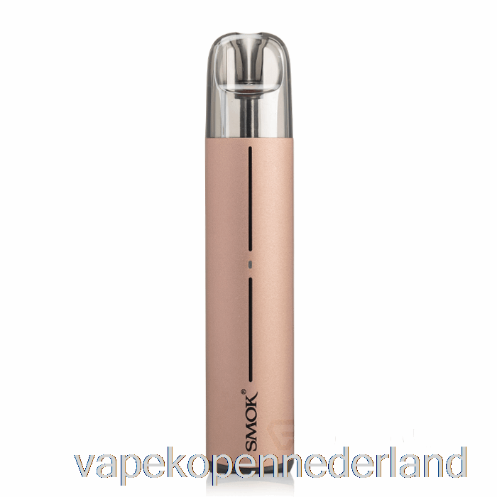 Elektronische Sigaret Vape Smok Solus 2 17w Pod-systeem Mokka Goud